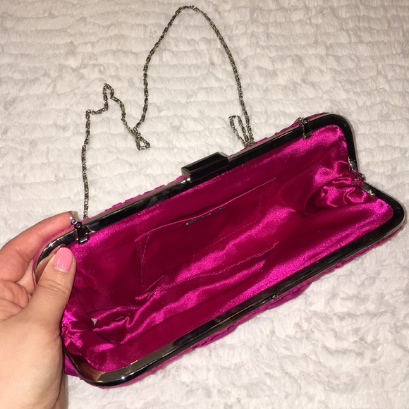 •Call It Spring• Pink Clutch Bag - Picture 2 of 2